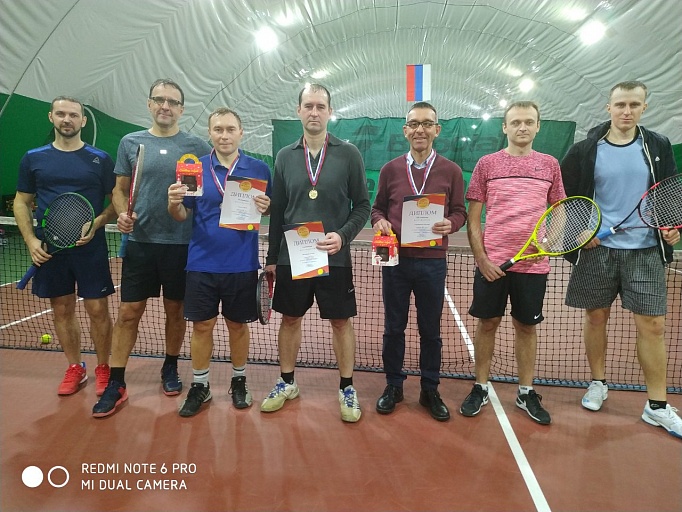30 декабря 2018 года. Смоленск. Личный турнир "Ветераны тенниса", категория 35+, 50+.